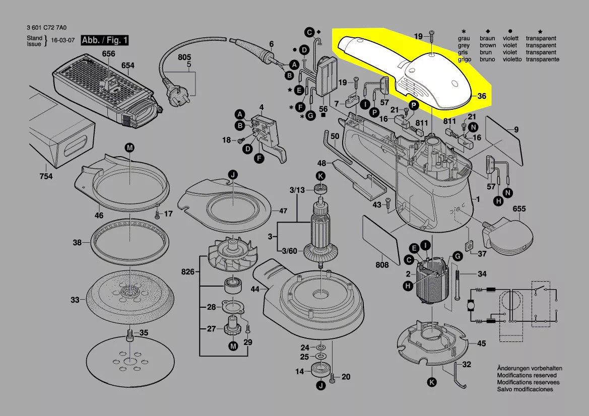 carter supérieur réf. 2 605 500 124 Bosch
